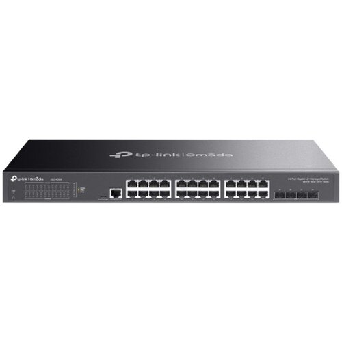 Lan Switch TP-LINK TL-SG3428X Omada L3-Lite 24-port Gigabit 10/100/1000Mb/s Cene