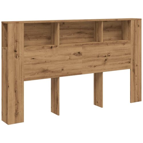Maison Chic vzglavna omarica - nočna omarica - posteljna omarica artisan hrast 180x18,5x102,5 cm inženirski les, (21711650) Cene