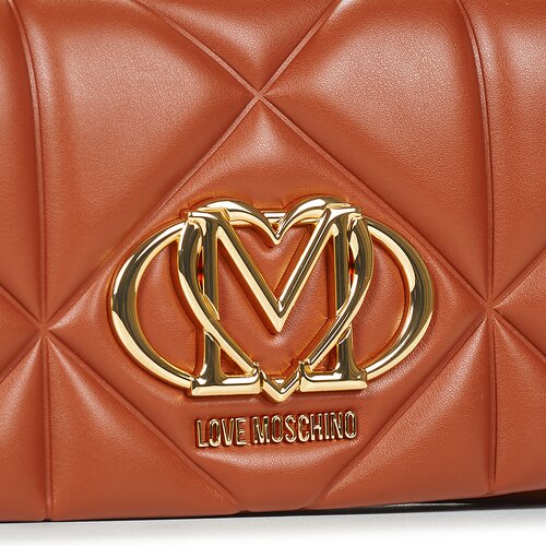 Love Moschino Torbe za čez ramo EMBOSSED QUILTED JC4043 Kostanjeva Slike