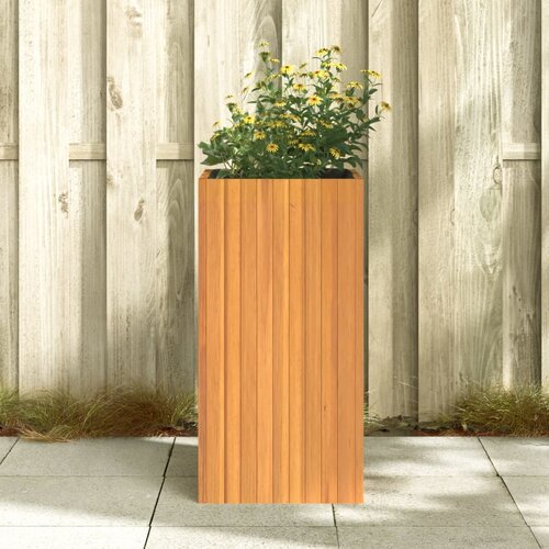  Vrtna sadilica 45 x 45 x 90 cm od masivnog bagremovog drva Slike