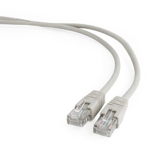 Gembird patch cable, u/utp Cat.5e, grey, 0.5m Slike