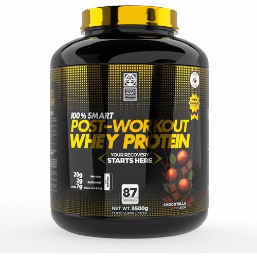 100% SMART POST-WORKOUT WHEY PROTEIN - 3500G - Chocotella Cijene