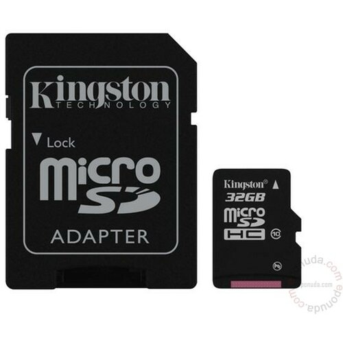 Kingston 32GB Micro SDHC SDC10/32GB memorijska kartica Slike
