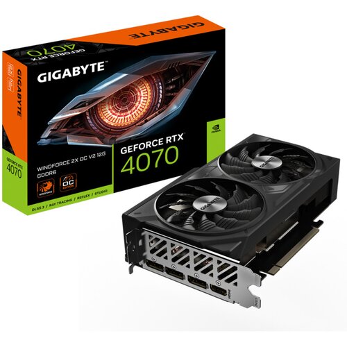 Gigabyte VGA RTX 4070 OC WFWindforce, 12GB 192bit, GDDR6 3xDP, 1xHDMI; Cijene