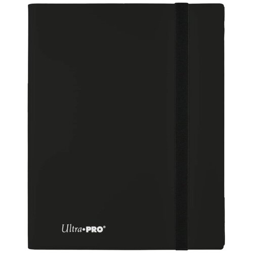 Ultra PRO 9 Pocket Eclipse Pro Binder - Jet Black Cene