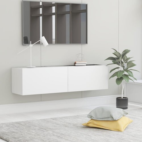 vidaXL TV omarica bela 120x30x30 cm iverna plošča Cene