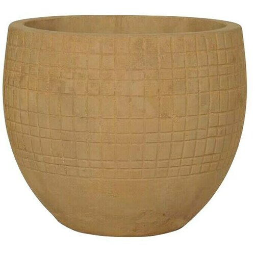  Okrugla tegla za cvijeće sa mozaikom (Vanjska dimenzija (&amp;oslash; x V): 35 x 41 cm, prirodni materijali, Terakota) Slike