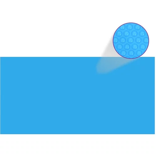  Pokrivalo za bazen modro 488x244 cm PE