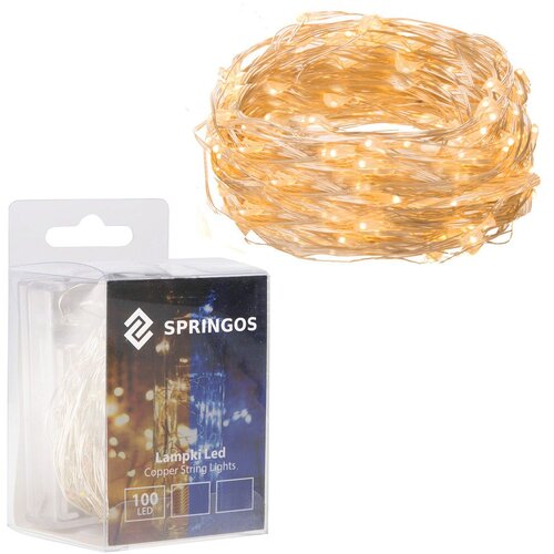  LED lampice na baterije, 100 LED dioda Slike