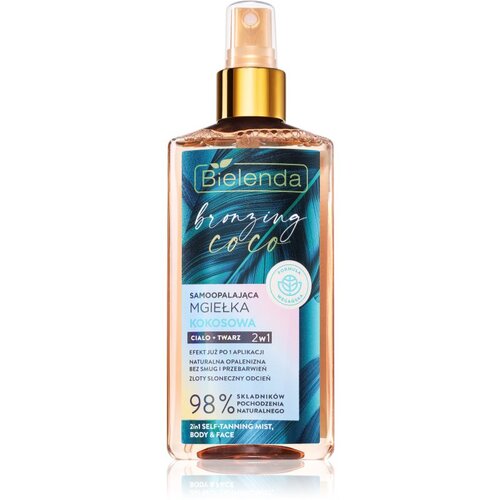 Bielenda Bronzing Coco samoporjavitvena meglica za obraz in telo 150 ml Cene