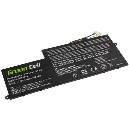 Green cell Baterija za Acer Aspire E3-111 / E3-112 / V5-122P, 2600 mAh