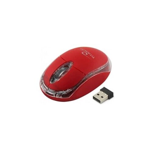  Miš wireless TITANUM 3D CONDOR, optical, red, 1000 dpi, TM120R Cijene