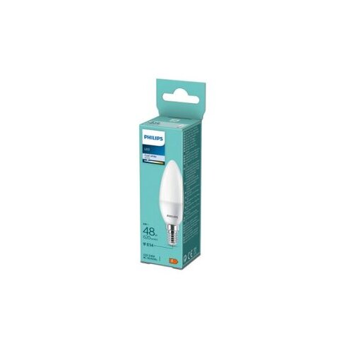 Philips PS777 LED sijalica 6W (48W) B35 E14 CW 4000K FR ND 1PF/12-DISC Cene