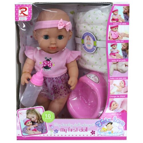 RL lutka s kahlicom i pelenom, 30 cm Slike