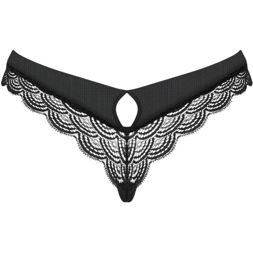 Obsessive Chemeris Panties Black XL/XXL Slike