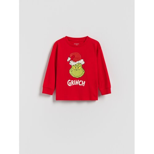 Reserved Majica dugih rukava Grinch - crvena Cijene