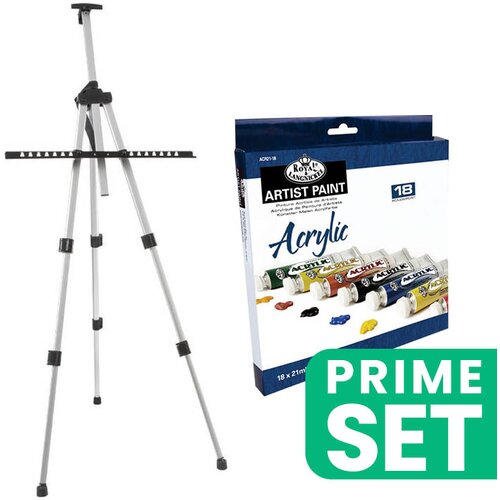  Set akrilnih slika za Plein Air - set za štafelaj i akrilne boje Cene