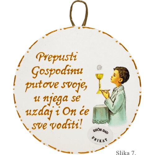  Unikatne slike za prvo sveto obhajilo &ndash; Trajni spomin na sveti zakrament - 7. - 08419 Cene