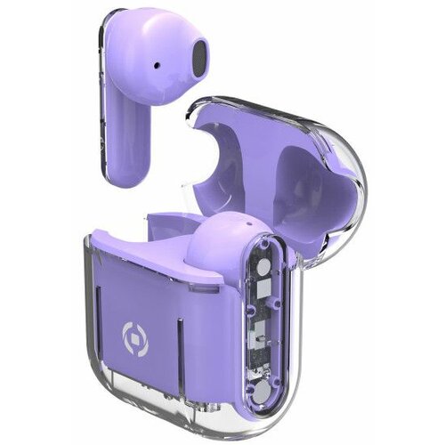 Celly sheer true wireless bluetooth slušalice u ljubičastoj boji Slike