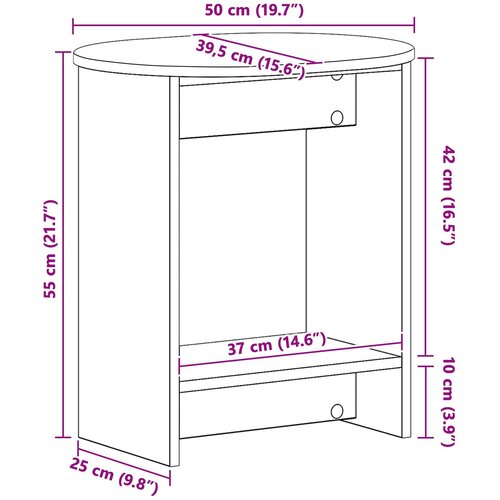  Bocni stol Crna 50 x 39,5 x 55 cm Konstruirano drvo Slike