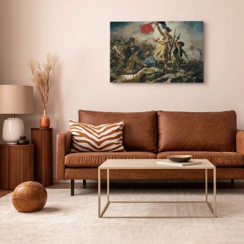  Slika - Eug&amp;egrave;ne Delacroix &amp;ndash; Liberty Leading the People 90x60 Standard Slike