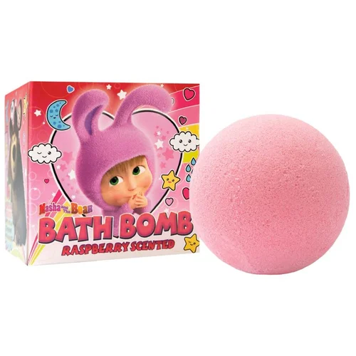 Masha & The Bear Magic Bath Bath Bomb šumeča kopalna kroglica za otroke 165 g