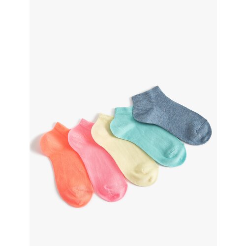 Koton 5-Piece Multi Color Basic Booties Socks Set Slike