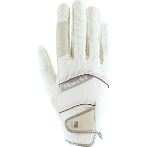 Roeckl Jahalne rokavice "MILLERO", white - 8.5 Cene
