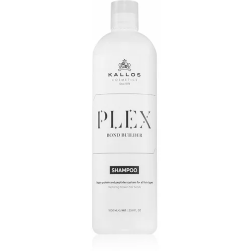 Kallos Plex Shampoo regeneracijski šampon za poškodovane in kemično obdelane lase 1000 ml