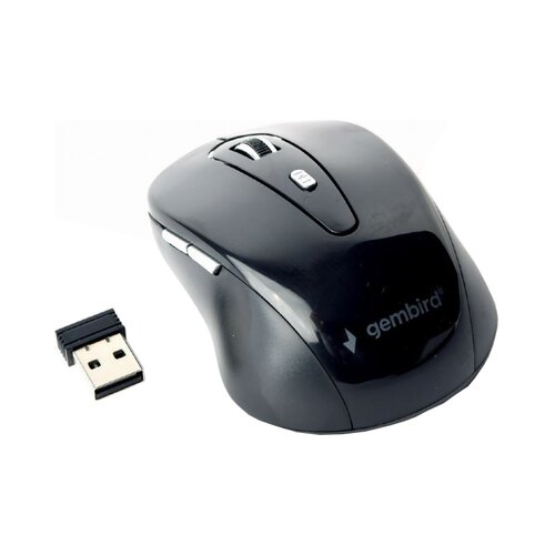 Gembird Mi&amp;scaron; GEMBIRD MUSWB-6B-01, 6-button Bluetooth mouse, black Slike
