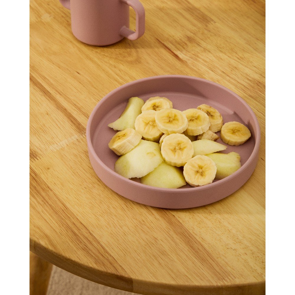 Kave Home Silikonski dječji set posuđa 2 kom Lili &amp;ndash; Slike