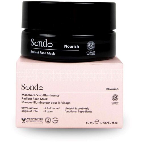 Sendo Nourish Radiant Face Mask posvjetljujuća maska za lice 50 ml Cijene