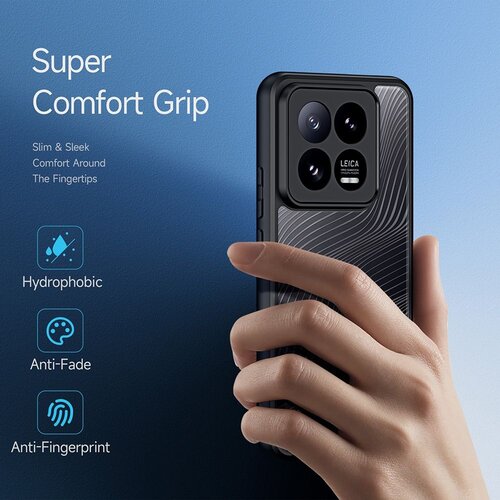 Dux ducis Aimo ovitek za Xiaomi 14 Pro - Črna Slike