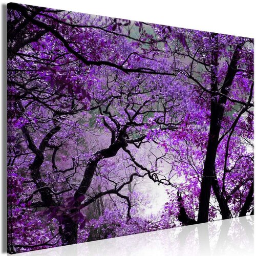  Slika - Purple Afternoon (1 Part) Wide 90x60 Slike