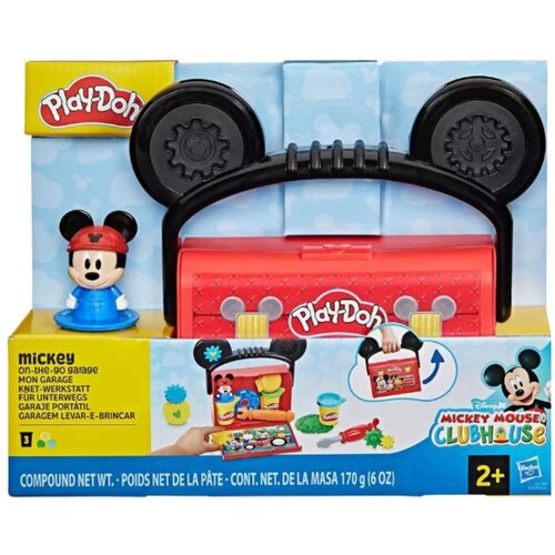 Hasbro Play-Doh: Disney Jr. On-The-Go Mickey prenosni komplet plastelina - Slike