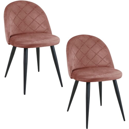 AKORD 2x STOL SJ.077 ROZA, (21703295) Cene