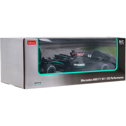  Licencirana formula na daljinsko upravljanje Mercedes-AMG F1 W11 EQ Performance 1:18 RASTAR - crna Cene