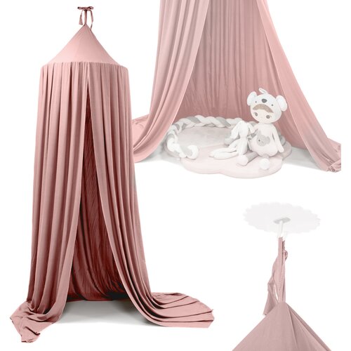  Otro&scaron;ki baldahin za posteljo in igro 290 cm - roza - Baby shower Cene