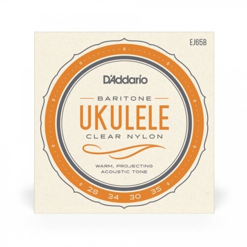 D&amp;#039;Addario EJ65B bariton clear nylon - žice za ukulele Slike
