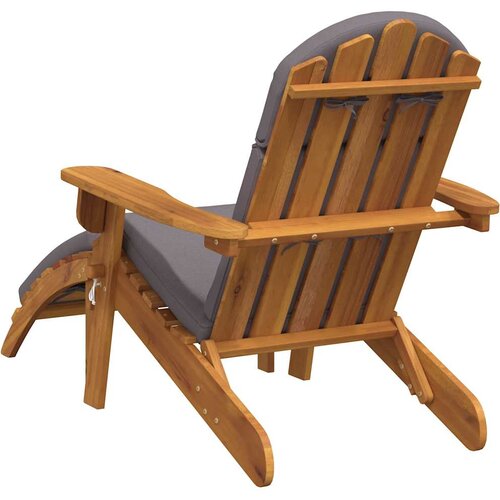  Vrtna stolica Adirondack s osloncem za noge od drva bagrema Slike