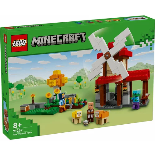 Lego Minecraft 21262 Kmetija z mlinom na veter