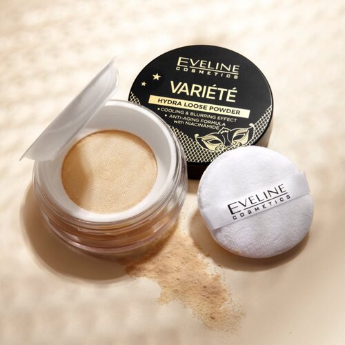 Eveline Cosmetics Vari&amp;eacute;t&amp;eacute; puder v prahu s hladilnim učinkom 5 g Slike