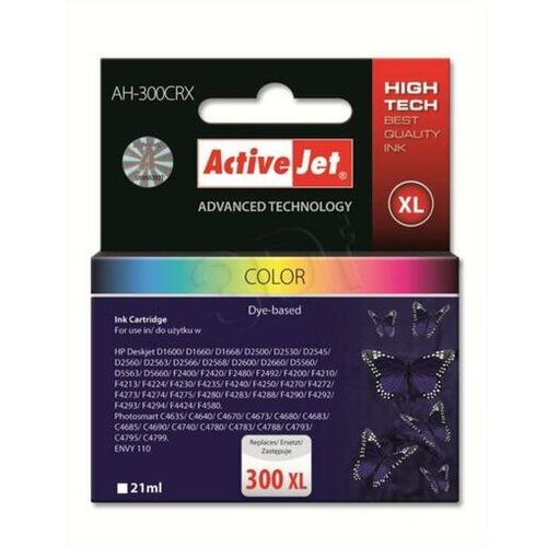 Activejet barvno črnilo HP CC644 300XL AH-300CRX Slike