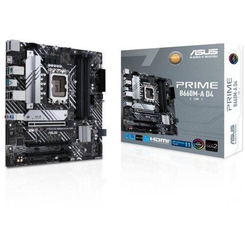 Asus MB PRIME B660M-A D4-CSMIntel B660LGA 17004xDDR42xHDMI,DPRAIDmicro ATX Cijene