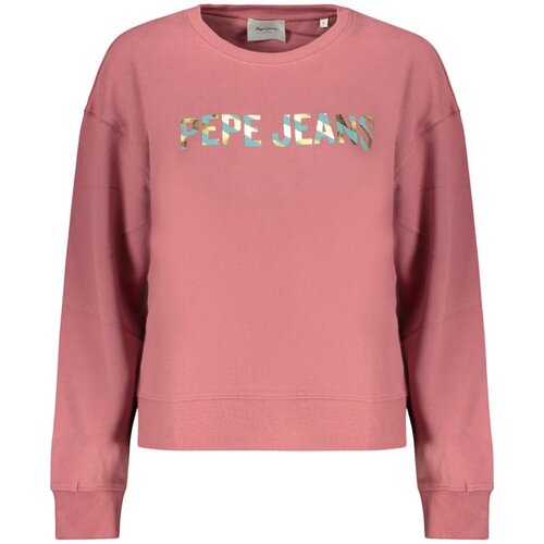 PepeJeans ženski ružičasti sweatshirt na patentni zatvarač Slike