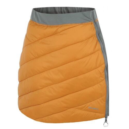 Husky Women's winter skirt Freez L mustard/dk. gray green Cene