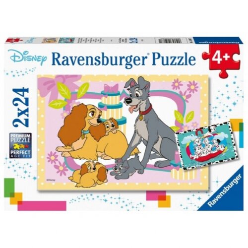 Ravensburger puzzle (slagalice) - Diznijeve omiljene kuce Slike