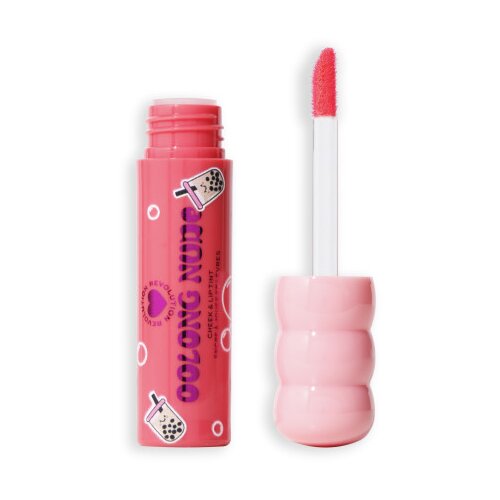 Revolution rdečilo za lička in ustnice - Bubble Tea Milky Blush + Lip Tint - Oolong Nude Slike