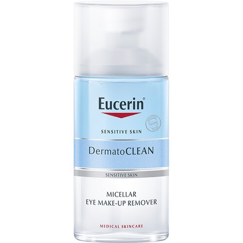 Eucerin dermatoclean micelarno sredstvo za skidanje šminke oko očiju 125ml Slike