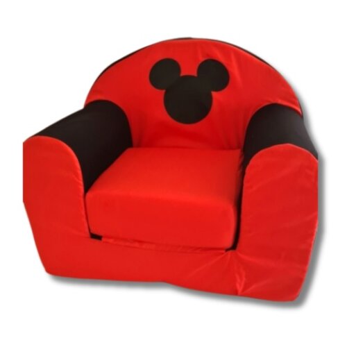  Dečija foteljica na razvlačenje Mickey - crvena Cene